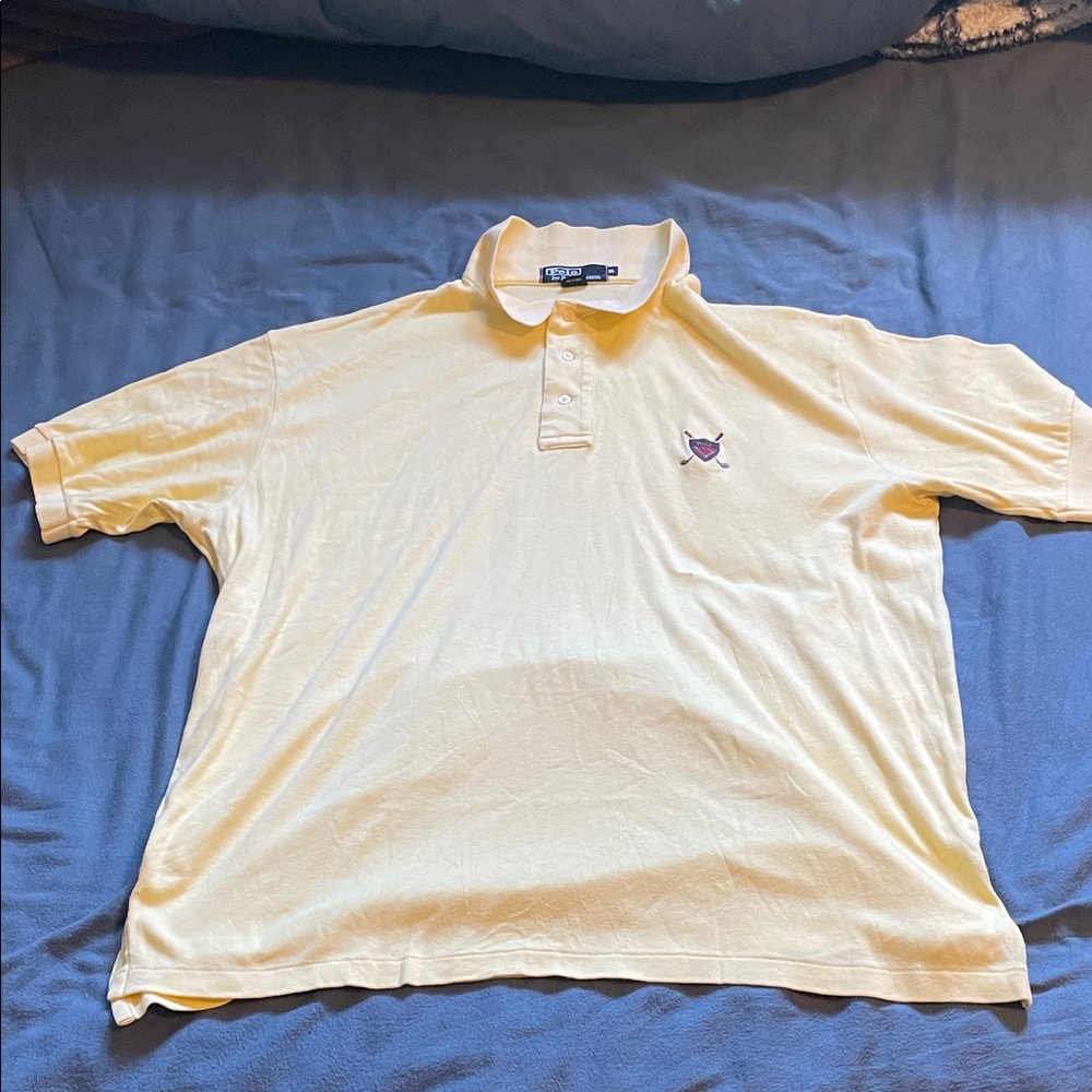 Ralph Lauren Light Yellow Polo Shirt